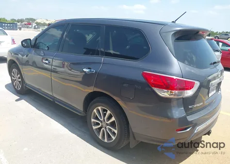 2014 Nissan Pathfinder S из США, поврежденный, VIN 5N1AR2MMXEC733581